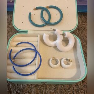 Lot of vintage earrings- circa 80’s